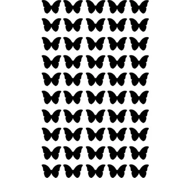 Pillangó matrica készlet - TenStickers