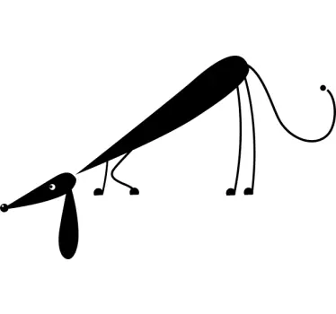 Ravasz kutya falmatrica - TenStickers