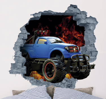 3d autó matrica - TenStickers