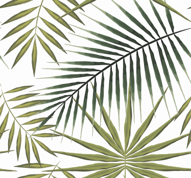Hojas palmera bútorra matrica - TenStickers