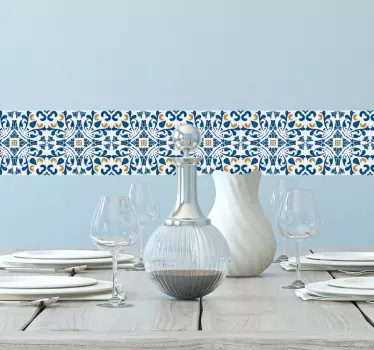 Portugál filigrán csempe matrica - TenStickers