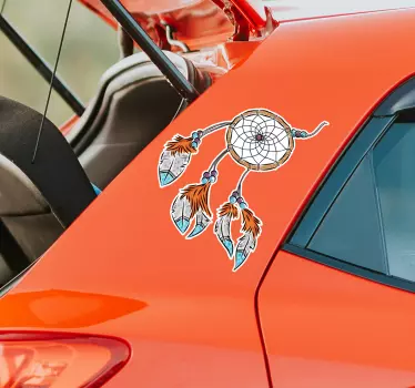 álomfogó autó jármű matrica - TenStickers