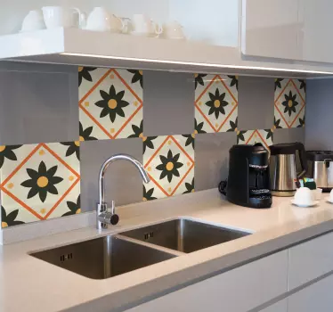 Belga flamingó csempe matrica - TenStickers