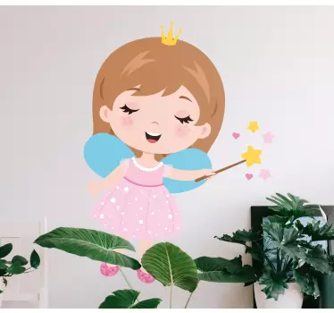 Bűvös tündérgyermek matrica gyerekeknek - TenStickers