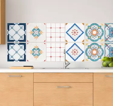 Ciment csempe design csempe transzfer - TenStickers