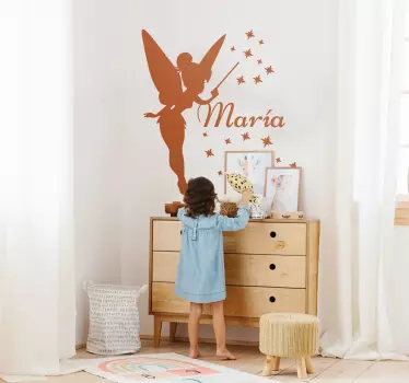 Egyedi bütykös csengő sziluett matrica - TenStickers