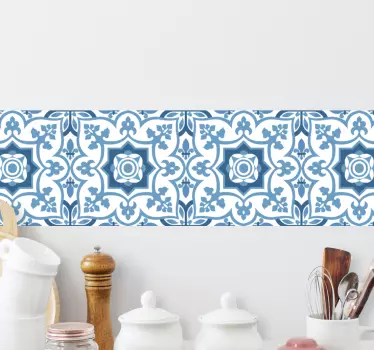 Elegáns mintás csempematrica - TenStickers