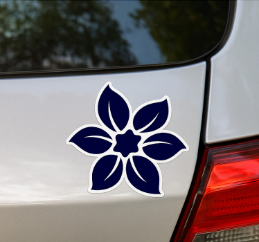 Elegáns virágzás autó matrica - TenStickers
