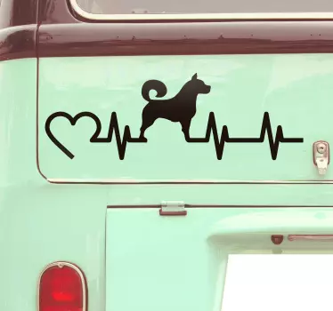 Elektrogram kutyakocsi matrica - TenStickers