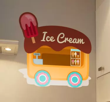 Fagylaltos matrica - TenStickers