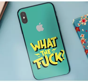 Fasz idézet iphone matrica - TenStickers