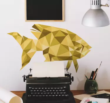Geometrikus hal minta - hal matrica - TenStickers