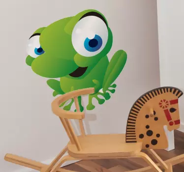 Gyerek béka falmatrica - TenStickers