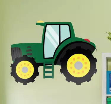 Gyermek traktor matrica - TenStickers