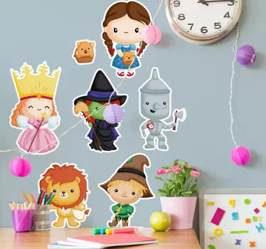Gyermek varázsló oz fantasy matrica - TenStickers