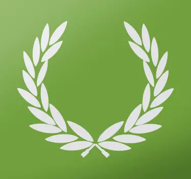 Győzelem babérkoszorú díszítő matrica - TenStickers