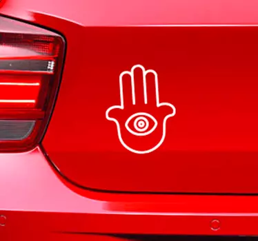 Hamsa szimbólum autó matrica - TenStickers