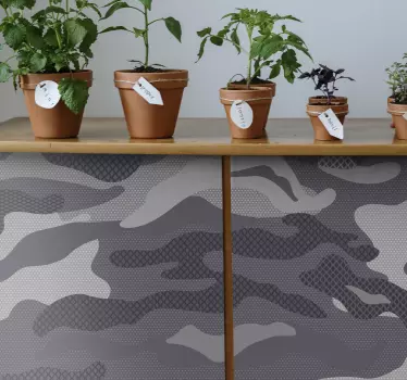 Katonai stílusú csempematrica - TenStickers
