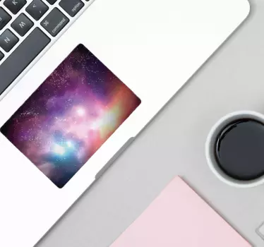 Köd trackpad tudományos matrica - TenStickers