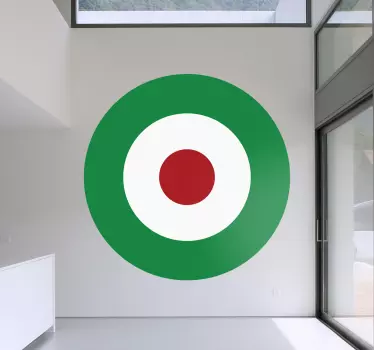 Koncentrikus kerek céltábla - TenStickers
