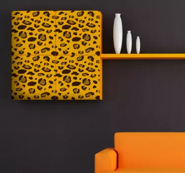 Leopárdmintás falmatrica - TenStickers