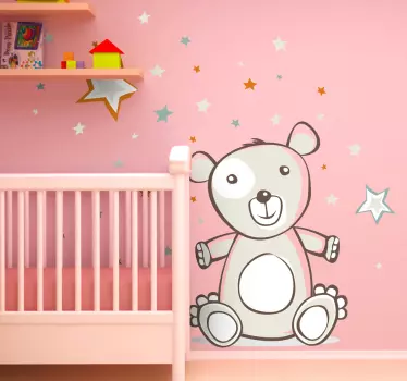 Maci csillagok fali matrica - TenStickers