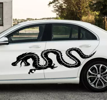 Matrica Autók keleti sárkány - TenStickers