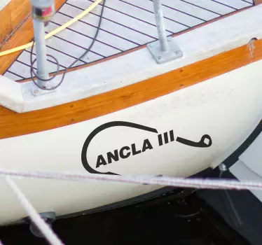 Matrica Személyre szabott horgász csali - TenStickers