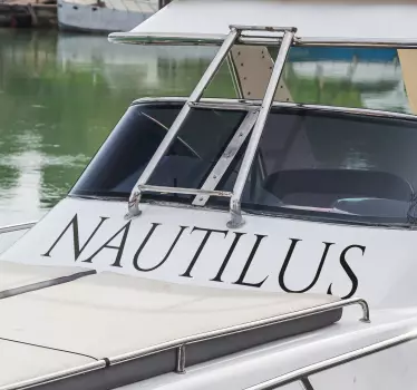 Matrica Személyre szabott latin tipográfia - TenStickers