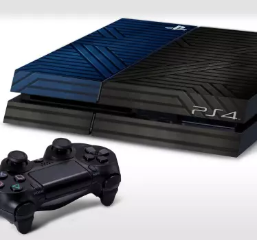 Metál ps4 bőr - TenStickers