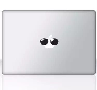 Napszemüveg macbook matrica - TenStickers