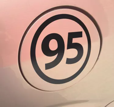 ólommentes 95 jármű matrica - TenStickers
