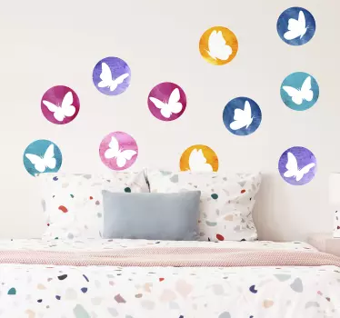 Pillangó állatok pillangó matrica - TenStickers