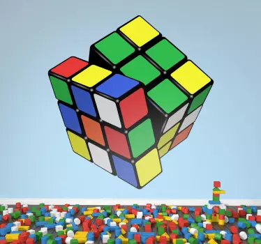Rubik kocka matrica - TenStickers