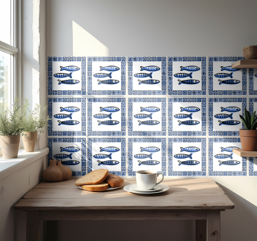 Szardínia csempematrica - TenStickers