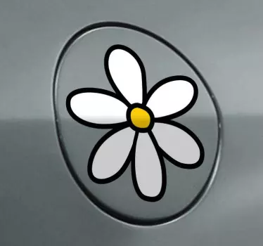 Százszorszép autó matrica - TenStickers