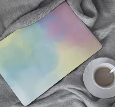 Laptop matrica színes árnyalatok - TenStickers