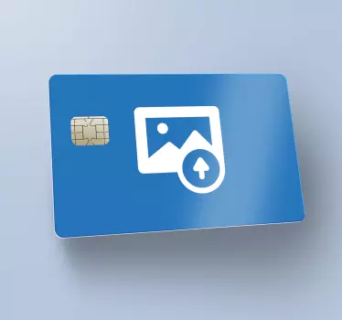 Testreszabható hitelkártya matrica - TenStickers