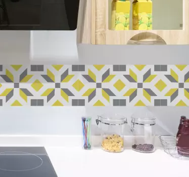 Világító és szürke pantone csempe matrica - TenStickers