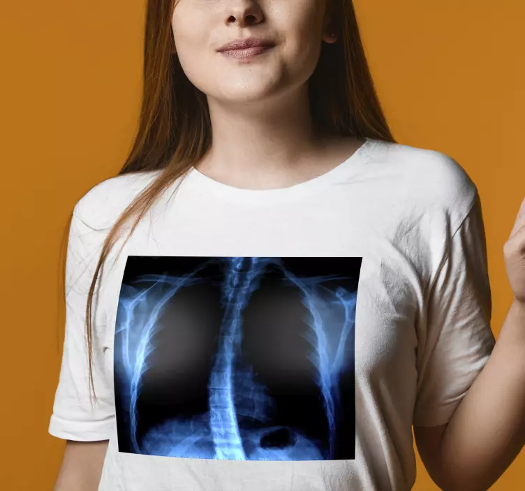 Bordás röntgen halloween ing - TenStickers