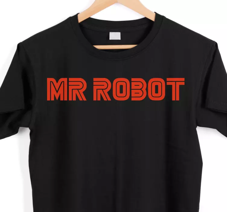 Mr robot egyedi sorozatú póló - TenStickers
