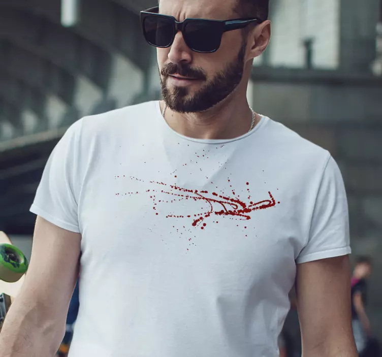 Vérfoltos halloween ing - TenStickers