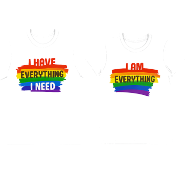 Lgbt mindenem megvan pólók párosít - TenStickers