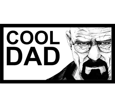 Hűvös apa heisenberg ing apja napja - TenStickers