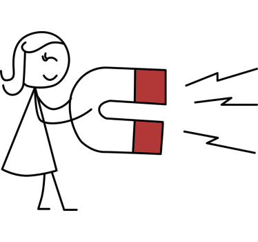 Szívmágneses pár póló - TenStickers