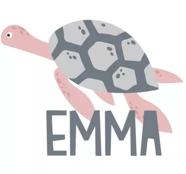 Puha színű teknős gyerek ing - TenStickers