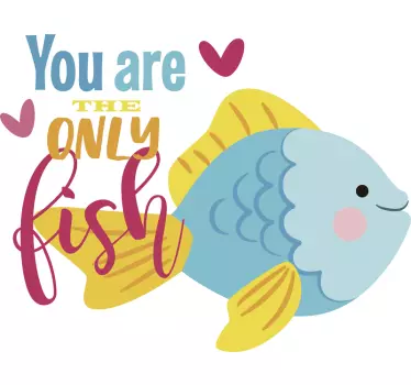 Légy az én halas pár ingem - TenStickers