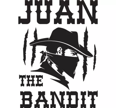 Classic bandit stílus póló - TenStickers