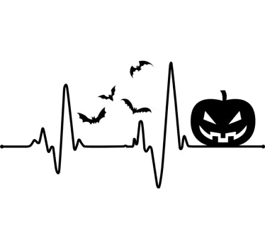 Boldog halloween póló - TenStickers