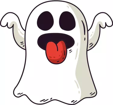 Halloween szellemek halloween pólót repülnek - TenStickers